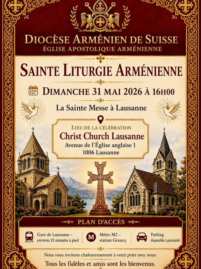 @eglise.armenienne.geneve — Église arménienne de Genève