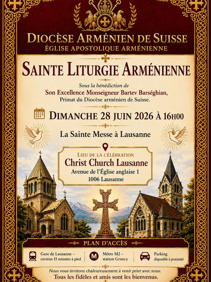 @eglise.armenienne.geneve — Église arménienne de Genève